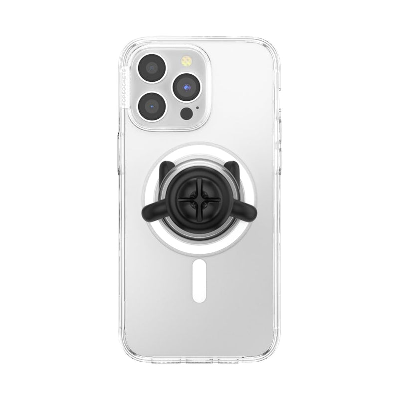 PopSockets Phone Mount for Car, Car Vent Phone Mount, Car Mount for Phone - Black