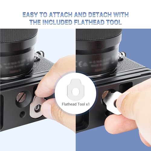 Long Soft DK-33 Eyecup Eyepiece Viewfinder Cover & Metal Hand Grip for Nikon Zf Camera, Nikon Zf Accessories