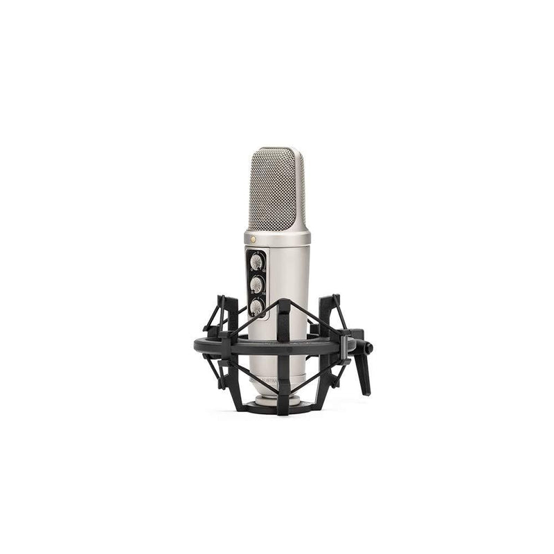 Rode SM2 Suspension Shock Mount for Large Diaphragm Condenser Microphones, Black