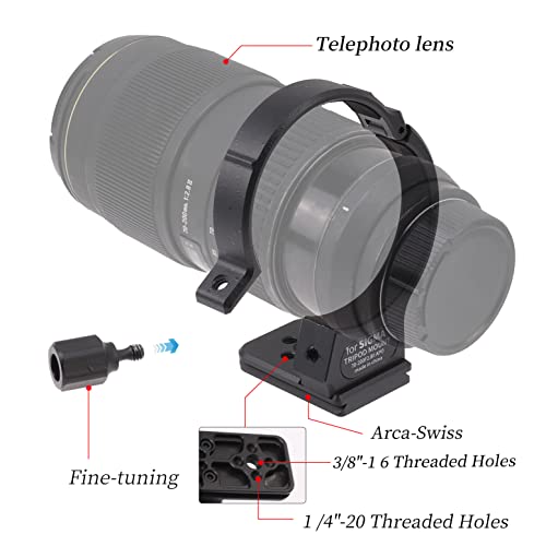 Run Shuangyu Tripod Mount Ring for Sigma APO 70-200mm F2.8 II EX DG Macro HSM 71mm