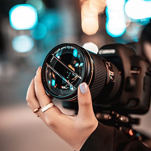 Camera Filter Accessories - 77mm Split Diopter Prism Lens Filter Blur Zoom Center Special Effect for SLR Cameras
