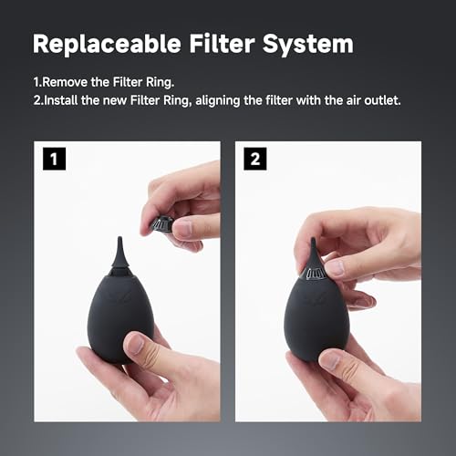 VSGO Camera Air Blower for Lens and Sensor Cleaning, Black