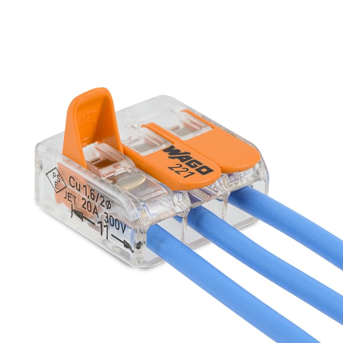 Wago Case 100 Clamps S221 (60 x 2E + 30 x 3E + 10 x 5E)