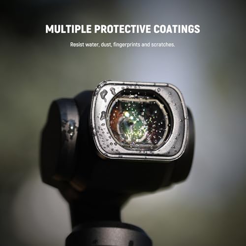 NEEWER 2x Macro Lens Compatible with DJI Osmo Pocket 3 / Pocket 4 / Xtra Muse, 3 Elements 3 Groups HD Magnetic Close Up Macro Photography Lens, Do Not Stack Filters, LS-64