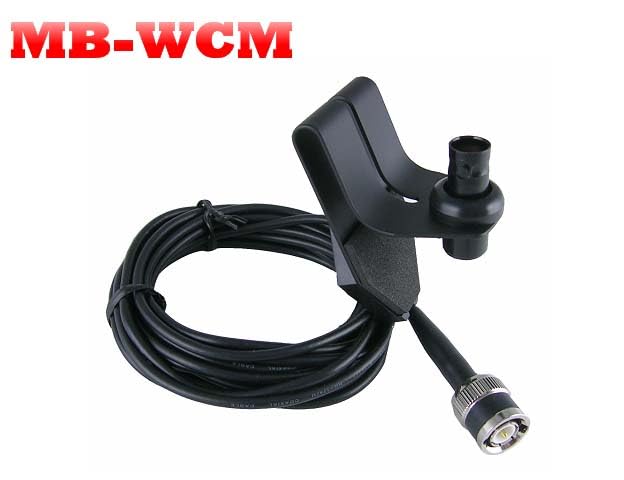 [AUSTRALIA] - TA-WCM Window Clip Mounts for Handheld Antenna Two Way Radio Accessories Car Mounts Bracket The end of Cable is BNC Male Connector The Center of TA-WCM is BNC Female Connector 3 Meter Cable 