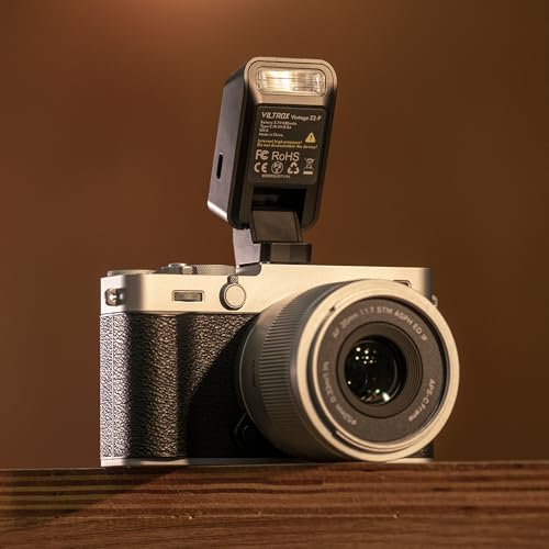 VILTROX Vintage Z2 TTL Foldable Mini Camera Flash for Fujifilm