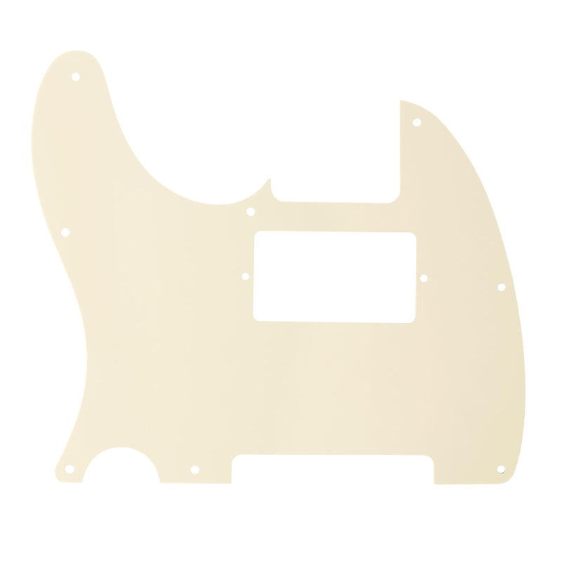 [AUSTRALIA] - Banworks 4 Ply Tele HS/HH Pickguard 8-Hole Electric Guitar Pickguard Scratch Plate for USA/Mexican Fender Modern Style Standard Tele Telecaster JT/HB-04 Vintage White Pearl 