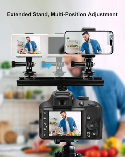 Multifunctional Camera Hot Shoe Extension Bracket for Video Recorder