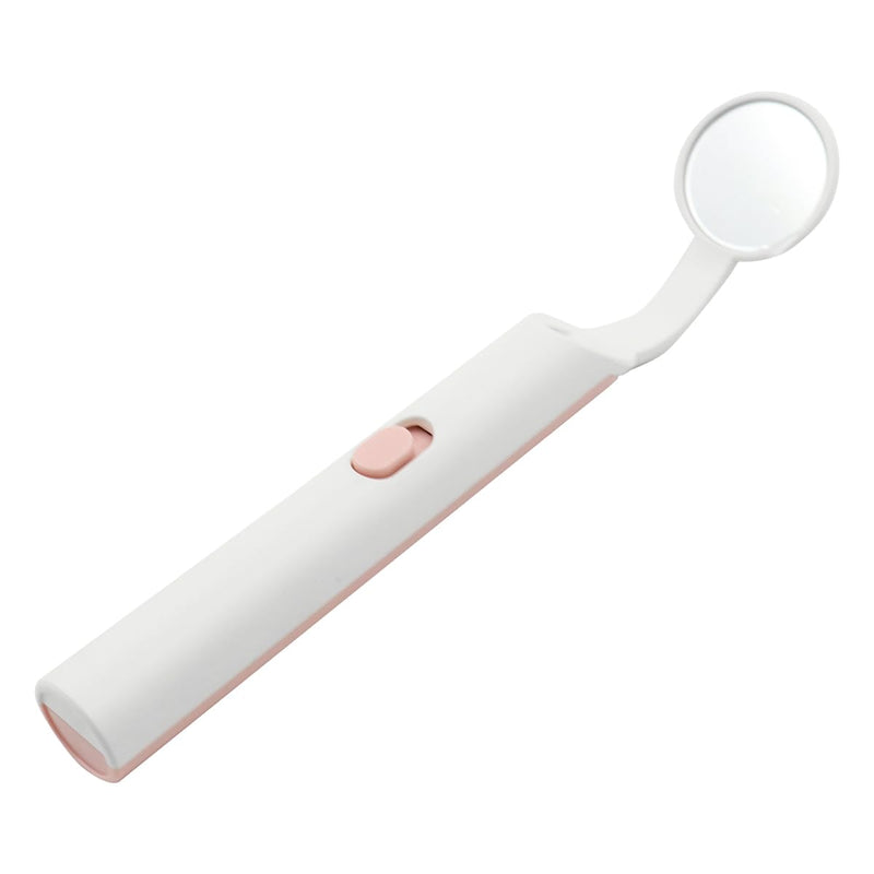 Hsthe Sea 2 Piece Dental Mirror with LED Light, Anti-Fog Mouth Mirror for Oral Care