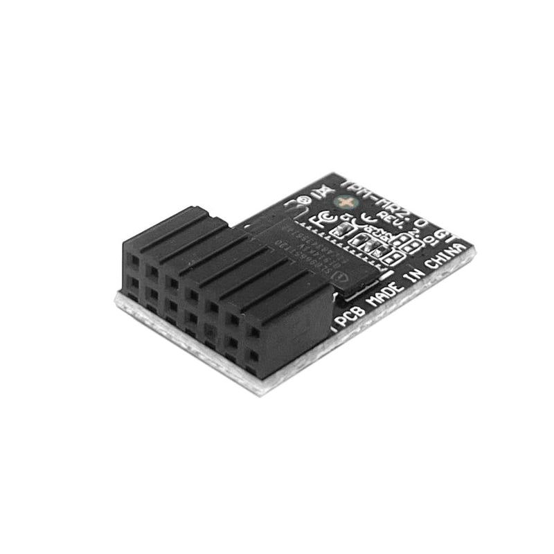 TPM-M R2.0 Module LPC 14pin-1 with SLB9665 Replacement for ASUS ROG Motherboard Crosshair VI Hero/Maximus IX Extreme/Rampage V Edition 10 / Zenith II Extreme Alpha/Maximus X APEX TPM2.0