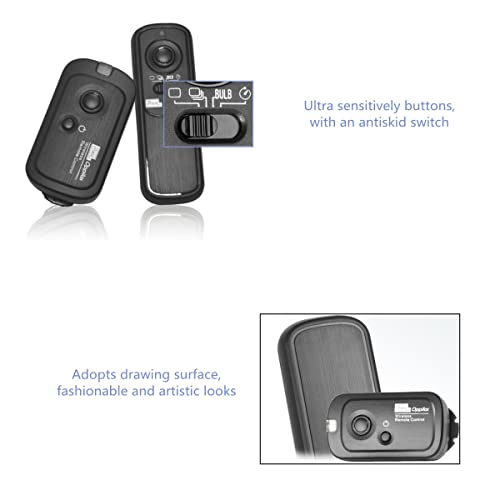 Pixel RW221-N3 Camera Remote Release Wireless Control Compatible with Canon 221-N3 for Canon