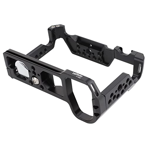 Leftfoto S5 Camera Cage for Panasonic S5 Camera Protection Frame Rig with Arca Base,Video Cage for Vlog Video Shooting