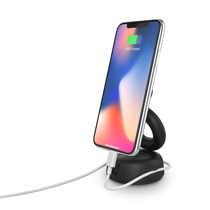 PopSockets Car Phone Mount, Vent Mount, Black - Black | Air Vent Clip, Compatible with PopSockets, Hands-Free, Black, Electronic Accessories, For iPad/Kindle/iPhone/Android Dash/Desk Mount