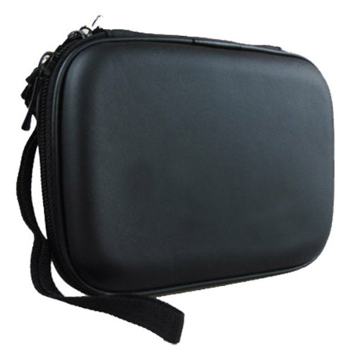 Co2Crea Hard EVA Shockproof Carrying Case Pouch Bag for Western Digital, Ultra Slim Essential Elements, Canvio, Samsung M3 Slimline, Passport - Black