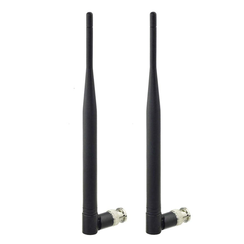 Bingfu Wireless Microphone Receiver Antenna UHF 400MHz-960MHz BNC Male Antenna (2-Pack) for Wireless Microphone System Receiver Remote Digital Audio Mic Receiver Tuner UHF Ham Radio