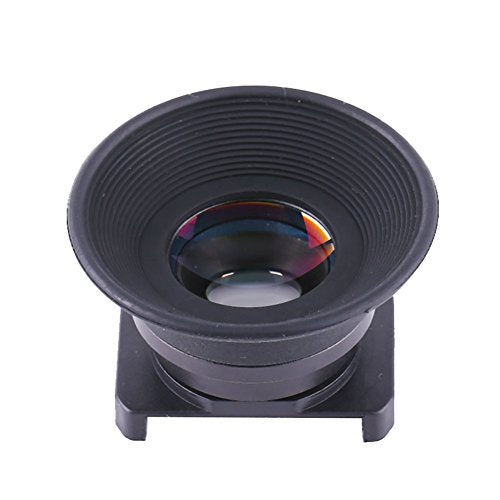Camera Viewfinder Magnifier, 1.5X Fixed Focus Eyepiece with Eyecup and Cover for DSLR Cameras