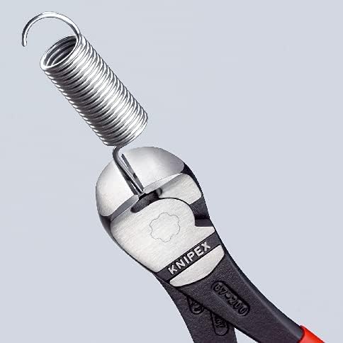 [AUSTRALIA] - Knipex 67 05 160 Heavy Duty End Cutters Chrome-Plated with Multi-Component Sleeves 160 mm With Multi-component Sleeves, Blue/Red 