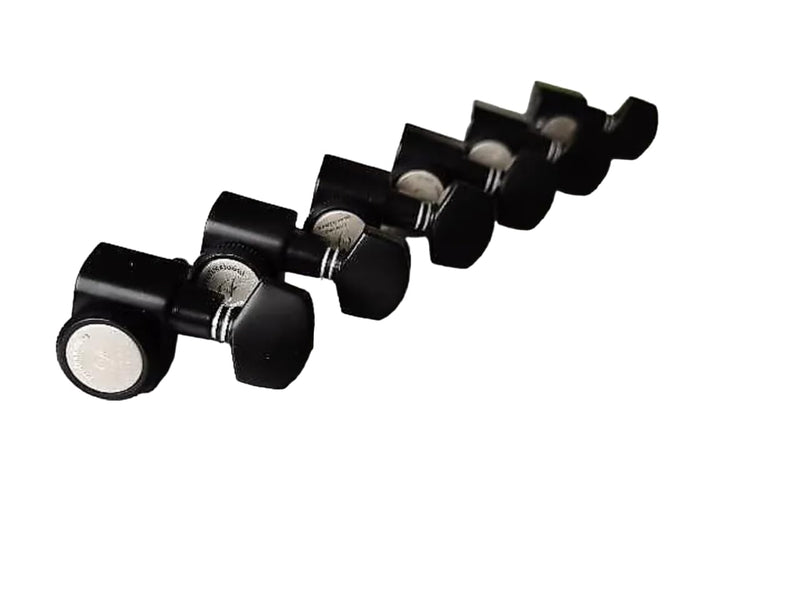 7-String Guitar Locking Machine Heads - 7R Tuning Pegs for Electric Guitar, Precision Tuning Pegs Replacement (7R Inline)