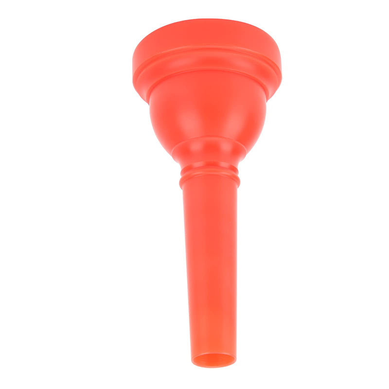 Trombone Mouthpiece ABS Trombone Mouth Trombone Player Beginners Instruments Accessories MT‑22(red)