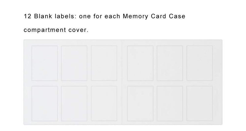 Acuvar 24 Slots, SD/SDHC Memory Card Hard Plastic Cases