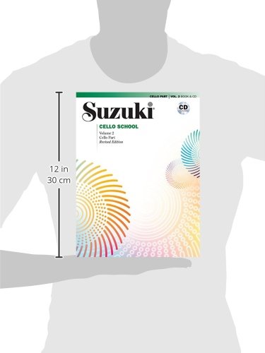 Suzuki Cello School Cello Part & CD, Volume 2 (Revised Edition) (Suzuki Cello School, Vol 2)