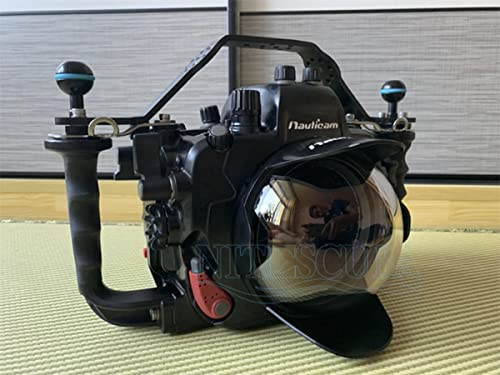 nitescuba NS10-H Underwater Camera Housing Carrier Aluminum Material with Extra Two Ball Mount and Tripod Mount Adaptor for gopro Suitable for nuaticam housing and NS10 Tray