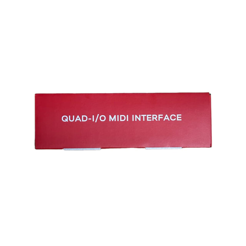 DigitalLife Stand-Alone Quad-I/O 5-PIN DIN MIDI Interface - MIDI Thru Box (4-In/4-Out) & MIDI Merge Box (2-In/4-Out), w/LED Indicators, Metal UMB05