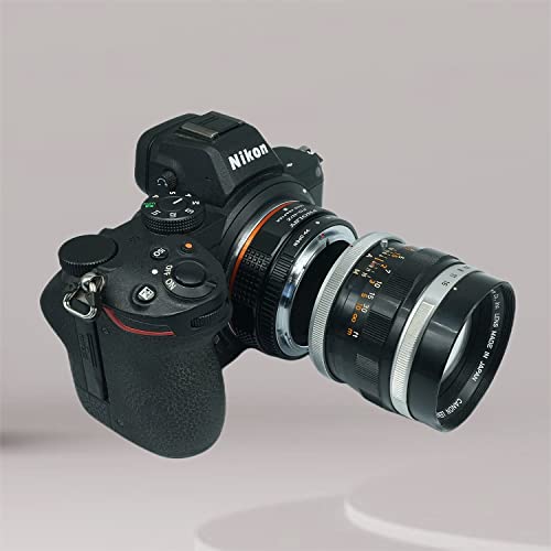 PHOLSY Lens Adapter Compatible with Canon FD FL Lens and Nikon Z Camera Canon FD to Nikon Z