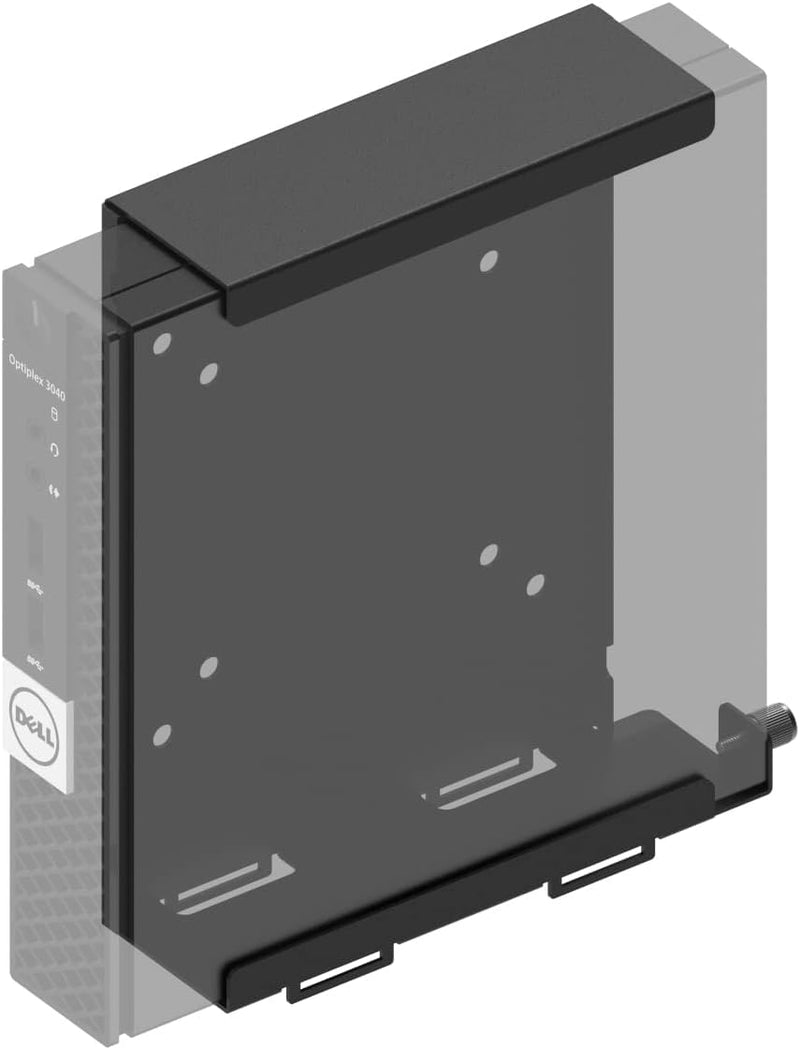 Wall Mount Compatible with Dell OptiPlex Micro Form Factor Case, VESA and Under Desk Available, Fits MFF 7070, 7060, 7050, 5070, 5060, 5050, 3040, 3046, 3050, 3060, 3070, 3080 and More | for Dell OptiPlex Micro Form Factor Case, MFF 7070, 7060, 7050, 5...