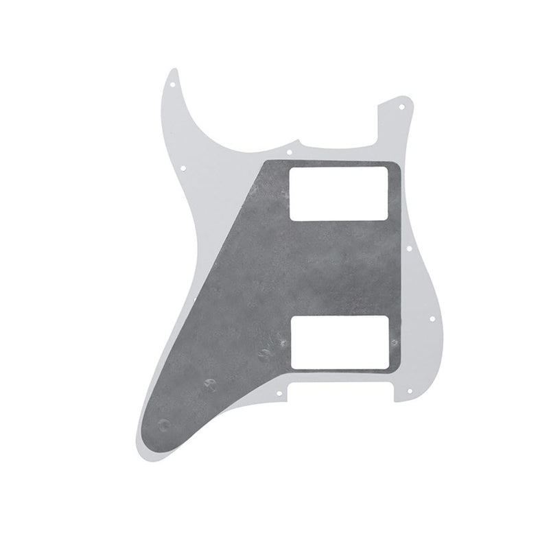 11 Hole Guitar Strat Pickguard HH Humbucker for Fender Standard Stratocaster Modern Style Red Pearl