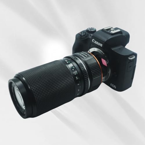 PHOLSY Lens Adapter Compatible with Minolta MD MC Lens to Canon EF-M Camera Minolta MD to EOS M