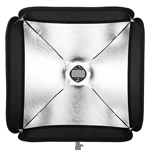 Godox 24"x24"/60cmx60cm Portable Collapsible Softbox Kit for Camera Photography Studio Flash fit Bowens Elinchrom Mount Godox softbox 24"