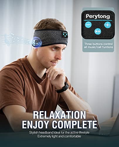 [AUSTRALIA] - Sleep Headphones, Headb, Headphones, Bluetooth Headb, Sleeping Headphones for Side Sleeper, Elastic Music Sleep B, Cozy ASMR Wireless Eye Mask Tech Gadgets Gifts for Men Women Coalblack 