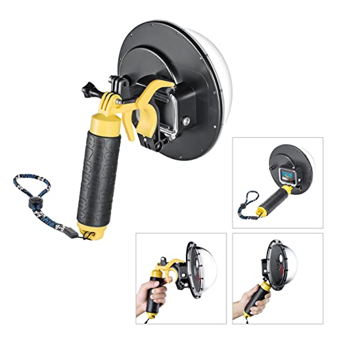 SOONSUN Underwater Dome Port for GoPro Hero 7 6 5 Black, Built-in Filters