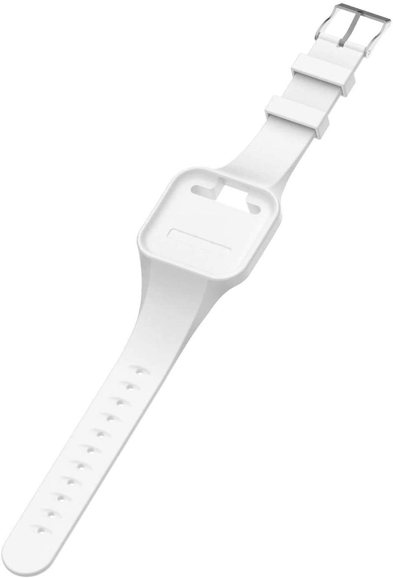 Accessory Wristband Replacement Compatible with Voice, for Voice 2, for Voice + Golf GPS Rangefinder,Soft Silicone Strap Band for Voice Golf Watch Series (White)