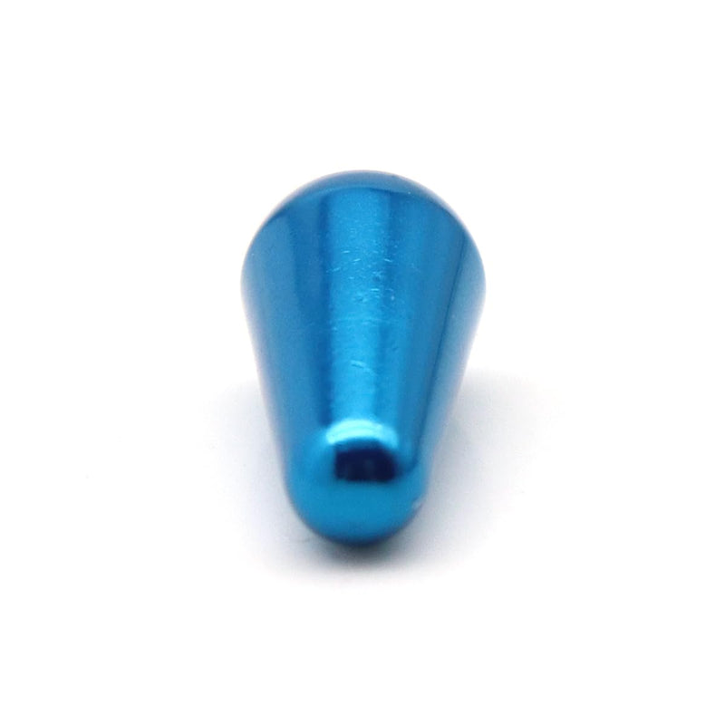 Eletric Guitar 3 Way 5 Way Pickup Switch Tip Metal Switch Cap Switch Knob for Strat Tele Guitar Accessories (2pcs Blue) 2pcs Blue