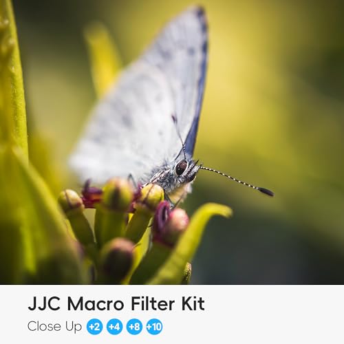 JJC 77mm Macro Close-Up Filter Set (+2 +4 +8 +10) with Lens Filter Pouch