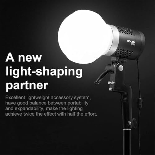 Godox ML-CD15 Diffusion Dome Camera Flash Diffuser Kit with 3 Adapters Godox ML-CD15