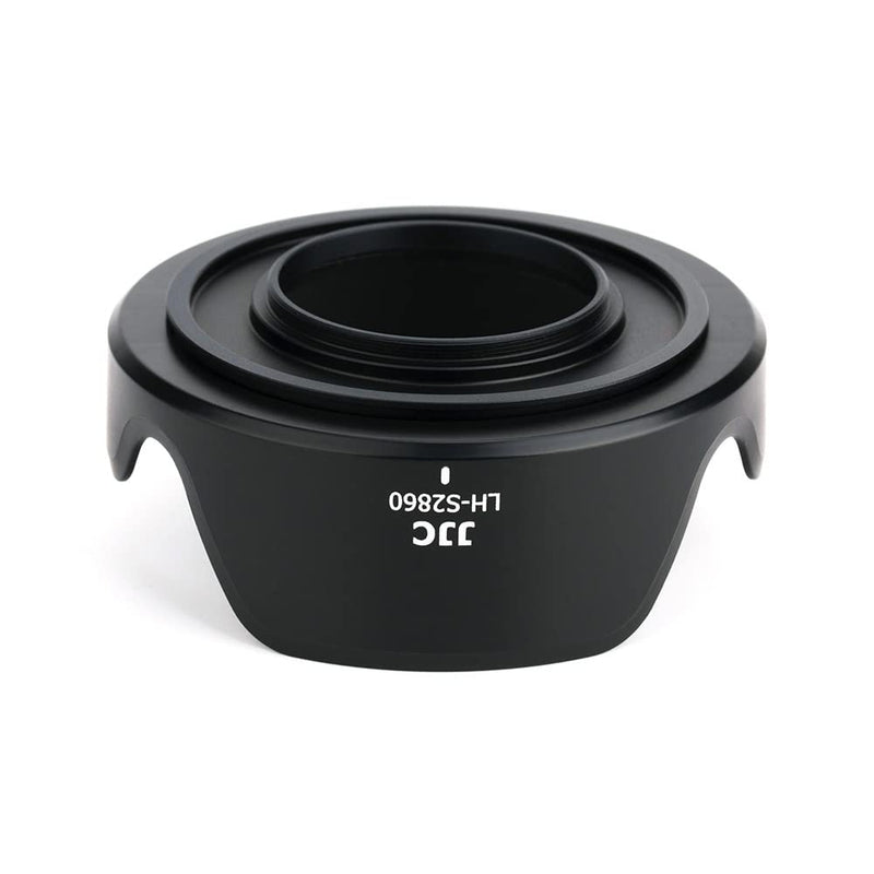 [AUSTRALIA] - JJC LH-S2860 Black Petal Tulip Lens Hood Shade, Compatible with Sony FE 28-60mm f/4-5.6 Lens and Sony E PZ 16-50mm f/3.5-5.6 OSS Lense 