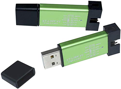 ICQUANZX ST-Link V2 Programming Unit Mini STM8 STM32 Emulator Downloader M89 New (Random Color)