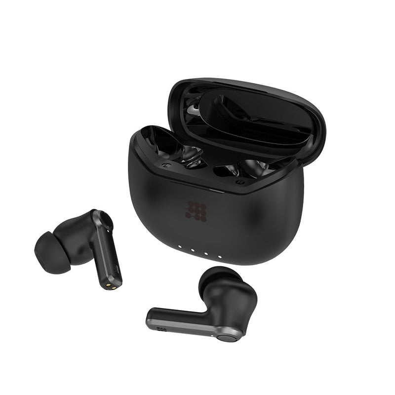 Cubitt Power Earbuds Pro, ANC Wireless Earbuds – Obsidian Black | 30H Playtime, BT 6.0, Deep Bass