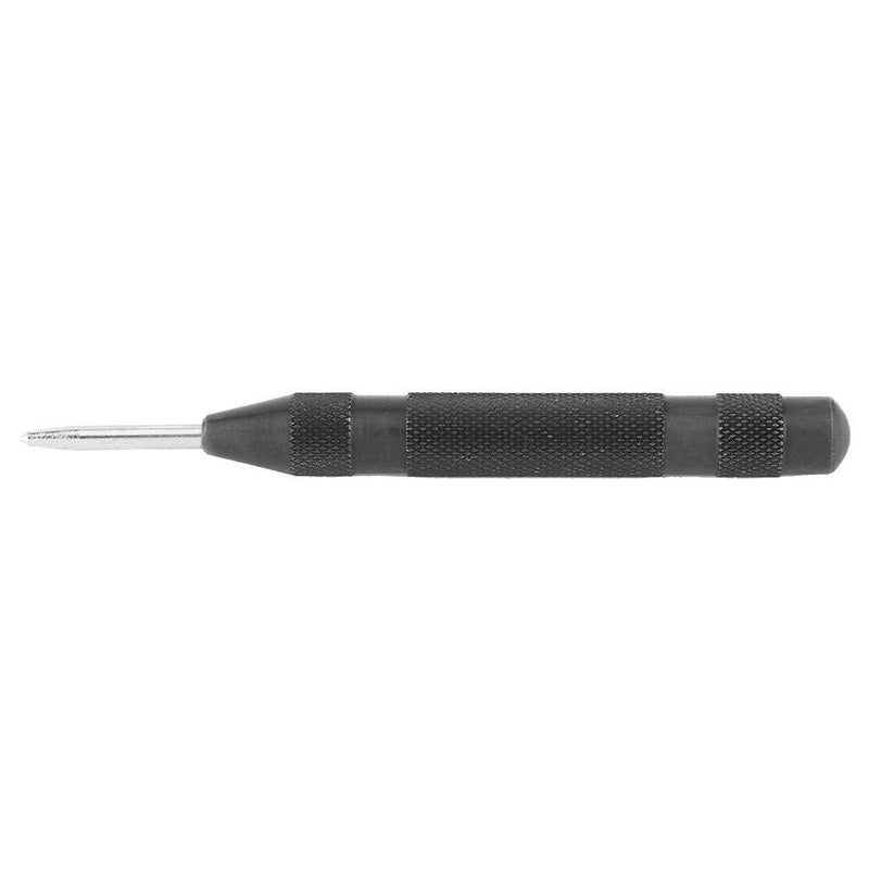 Ausla Automatic Centre Punch, 5-inch, High Speed Steel, Metal Marking Tool, Black