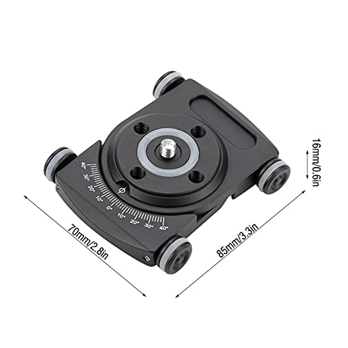 Camera Slider, Phone Slider, FY-01 Table Top Slider Car Roller Video Rail Track for DSLR Filming, Portable Aluminum Alloy Camera Slider for Tripod