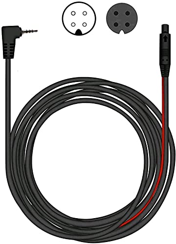 WOLFBOX 33Feet Rear Camera Longer Replacement Cable for G840S/ G930 / G840H / G850 / G850PRO / i07/ i17 / G900PRO Version with 2.5mm Jack (4-Pin)