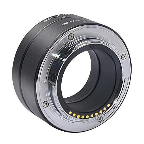 EXT-FX-M Metal Auto Focus Macro Extension Tubes Set(10+16mm) for Fuji Fuji X-Mount X-T2,X-T20,X-T3,X-T30, XT1,X-T100 X-H1 X-PRO2 X-A5 X-A3 X-A2 X-A10 X-E3 X-E2 X-E2S X-M1 10mm+16mm