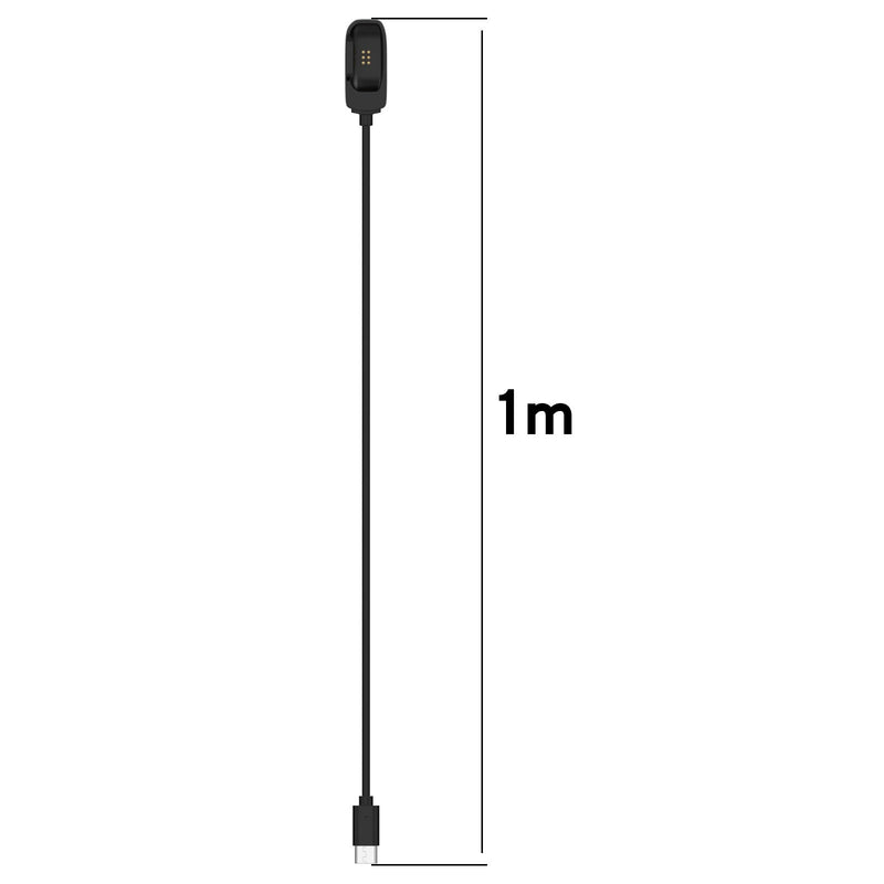 E ECSEM Charger Dock Compatible with DJI Mic 3/ DJI Mic Mini 2 Transmitter, 3.3Ft Type-C Magnetic Fast Charging Stand