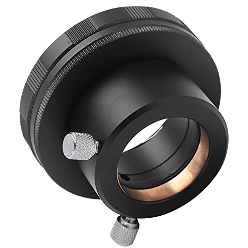 Hilitand Camera Macro Lens Adapter Ring for EF/EF‑S Mount Lens to 1.25in Telescope Eyepiece for Photography Guiding