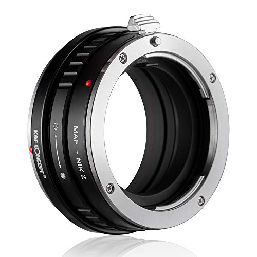 K&F Concept Lens Mount Adapter for Minolta MA AF Mount Lens to Nikon Z6 Z7 Camera