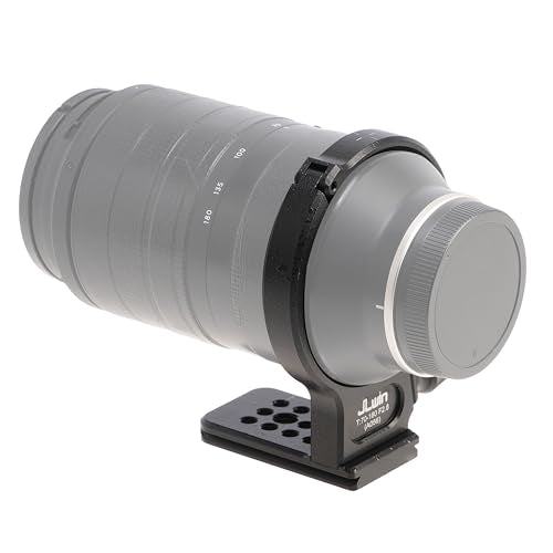 Hersmay Tripod Collar Lens Mount Ring for Tamron 70-180 mm F/2.8 Di III VXD (A056) Lens, Bottom with 1/4 Inch & 3/8 Inch Screws Quick Release Plate for Acra Swiss Tripod