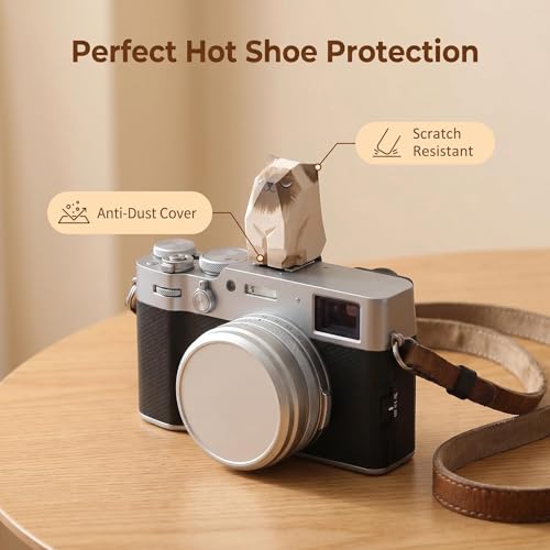 Wooden Ragdoll Cat Hot Shoe Cover for Fuji X100VI XT5 XT4 XT3 XT30III hot shoe cover - Ragdoll Cat